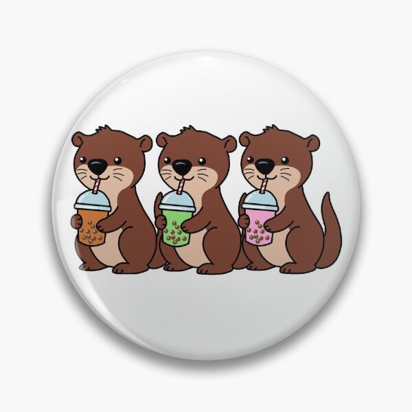 Item preview, Otter Bubble Tea Shirt Women Pink Boba Tea Gift Kids Otter designed and sold by DSWShirts.