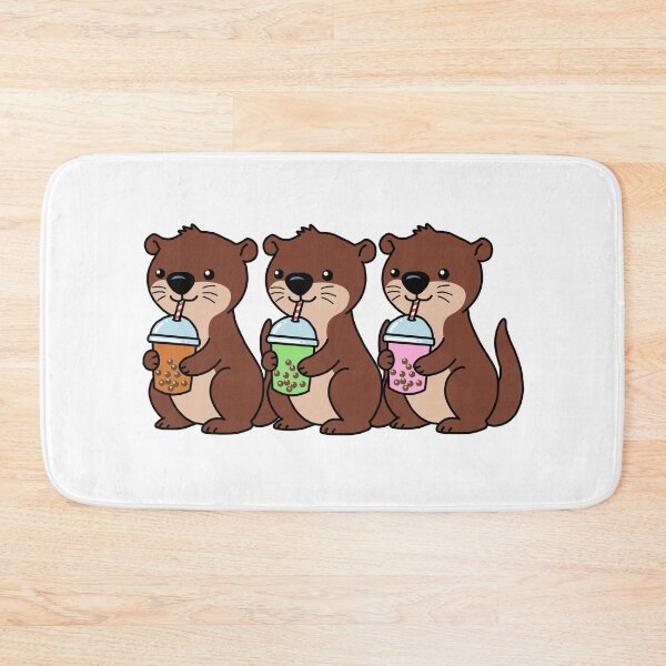 Item preview, Otter Bubble Tea Shirt Women Pink Boba Tea Gift Kids Otter designed and sold by DSWShirts.
