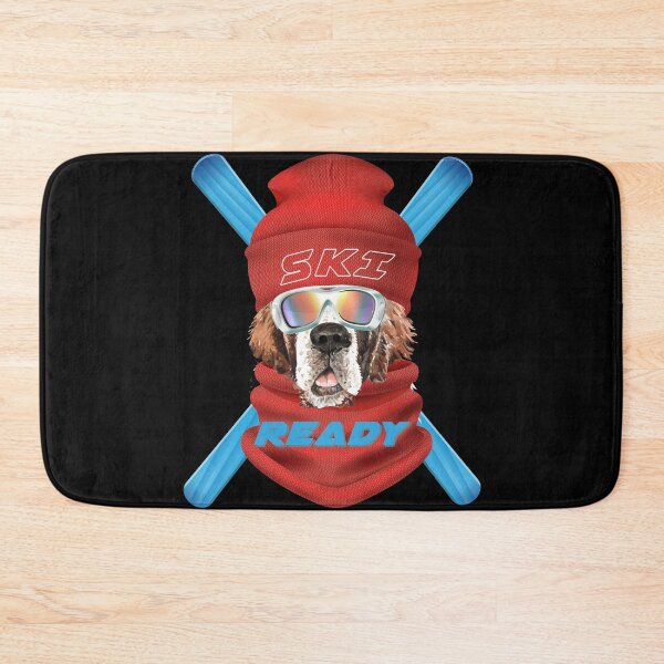 Item preview, Saint Bernard Ready For Skis designed and sold by DELMEO.