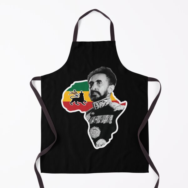 Item preview, Haile Selassie I King of Kings with the African Map designed and sold by RastaMerch.