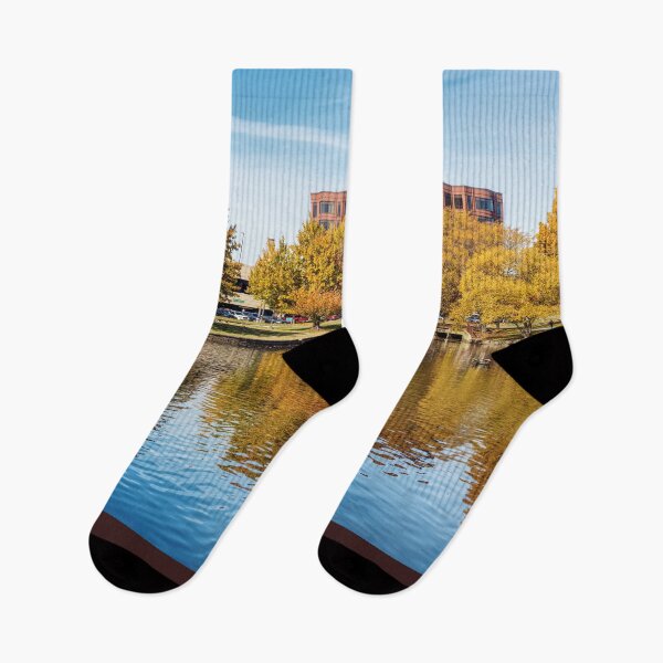 Item preview, Schaible Lake Park Fall Pond Reflections designed and sold by mljdwhite.