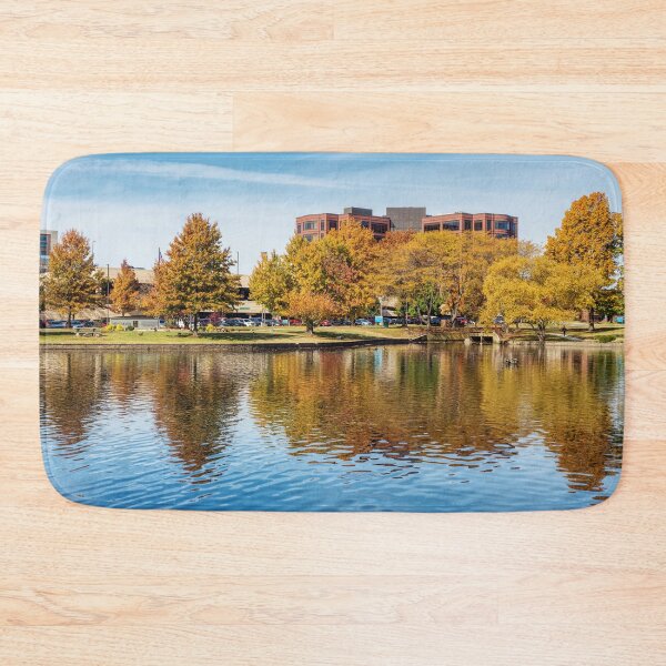 Item preview, Schaible Lake Park Fall Pond Reflections designed and sold by mljdwhite.