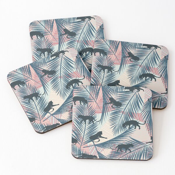 Item preview, Leafy Exotic Leopard Pattern designed and sold by SeizeTheCat.