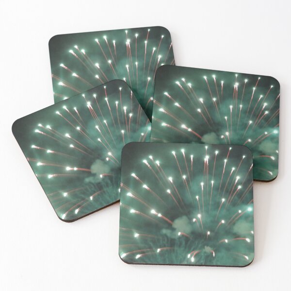 Item preview, Smokey pink and grey fireworks designed and sold by Gaynor-dI.