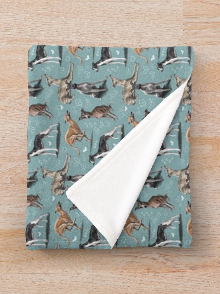 Alternate view of The Whippet Throw Blanket