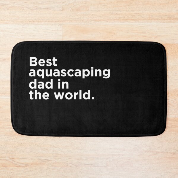 Item preview, Best Aquascaping Dad in the World Type Design T-Shirt  designed and sold by Scout& Golden.