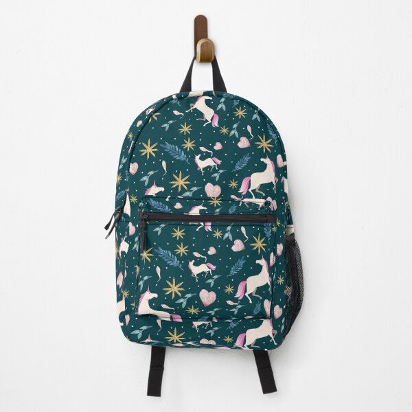 Artikelvorschau, Floral Magical Unicorn Pattern entworfen und verkauft von ABulgov.