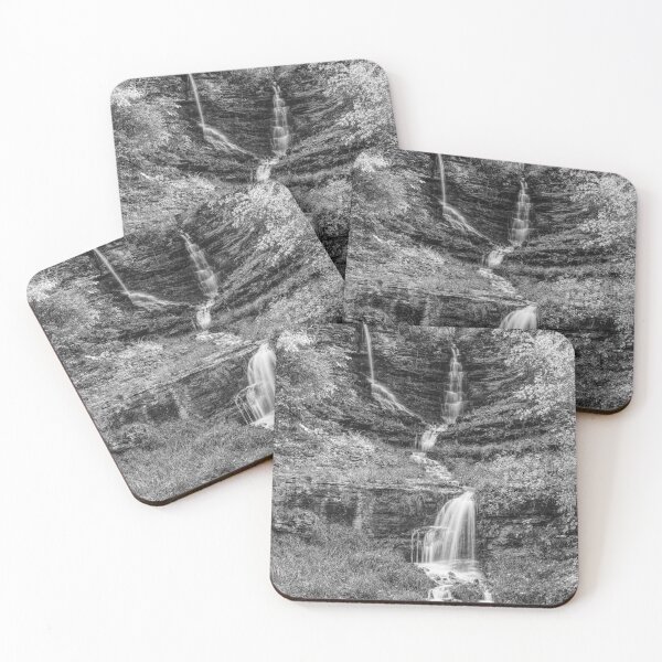 Item preview, Thunder Falls Grayscale designed and sold by mljdwhite.