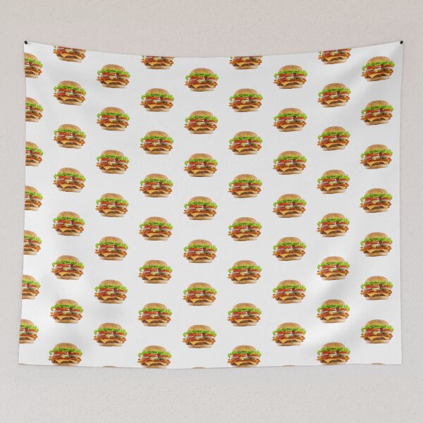 Item preview, Onion Tomato Salad Cheeseburger designed and sold by stickertopic.