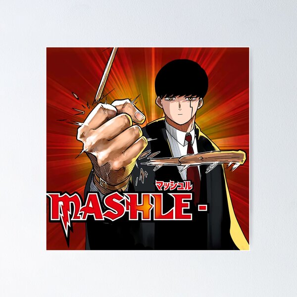 10/50pcs Mashle: Magic and Muscles Anime Fighting Animation