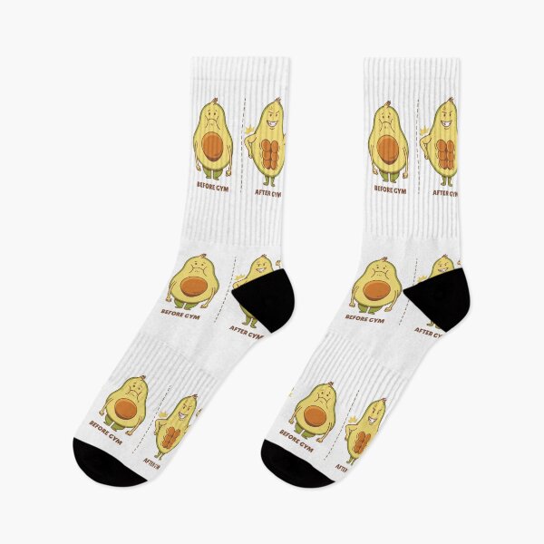 Item preview, Avocado Before and After Gym  designed and sold by aliisik.