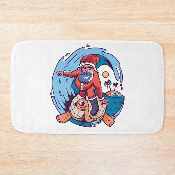 Item preview, sun shine surfing - santa designed and sold by youngdstag.