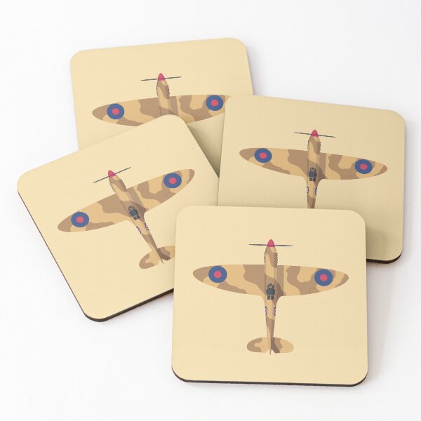 Item preview, Spitfire WWII Fighter Aircraft - Portrait Desert Tropical designed and sold by VoodooCircus.