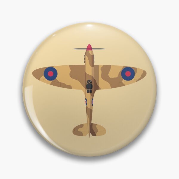 Item preview, Spitfire WWII Fighter Aircraft - Portrait Desert Tropical designed and sold by VoodooCircus.