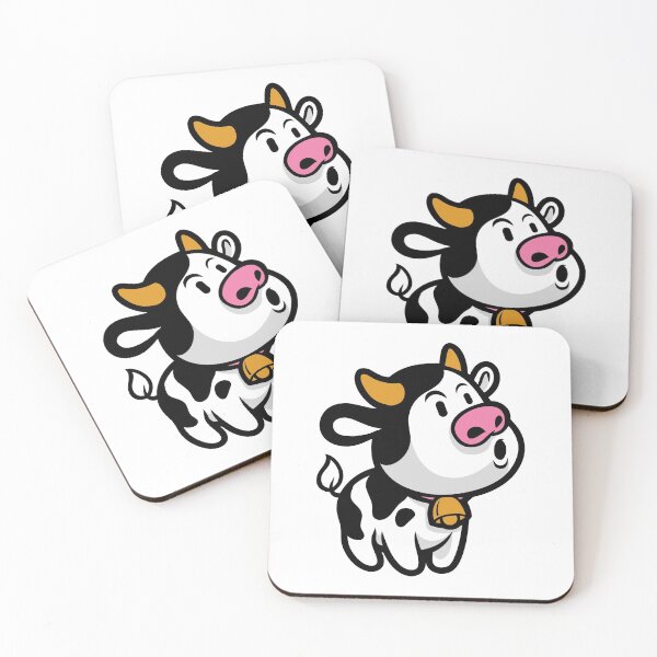 Item preview, Cute Adorable Cow designed and sold by TrueTrippyArts.