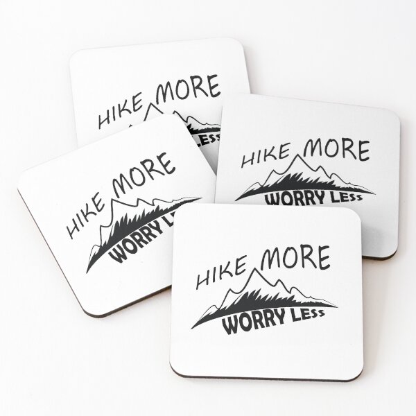 Item preview, Hike more worry less - forest lover - hiking lover - eno shirt  designed and sold by Castore design.