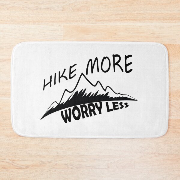 Item preview, Hike more worry less - forest lover - hiking lover - eno shirt  designed and sold by Castore design.