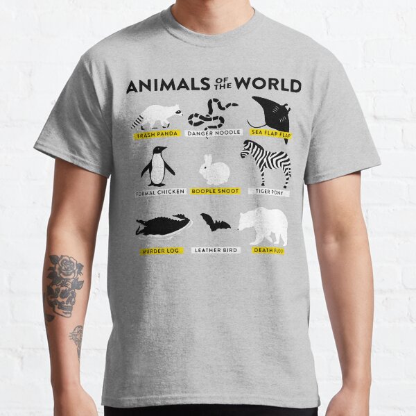 ANIMALS OF THE WORLD Classic T-Shirt