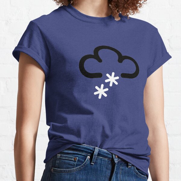 Snow Weather Forecast Classic T-Shirt