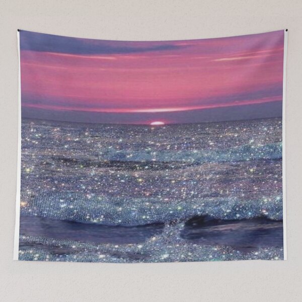 Item preview, Glitter beach sunset designed and sold by Lexiliz.