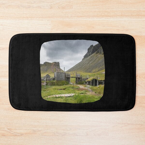 Item preview, The Viking Village in Stokksnes designed and sold by Orkneyology.