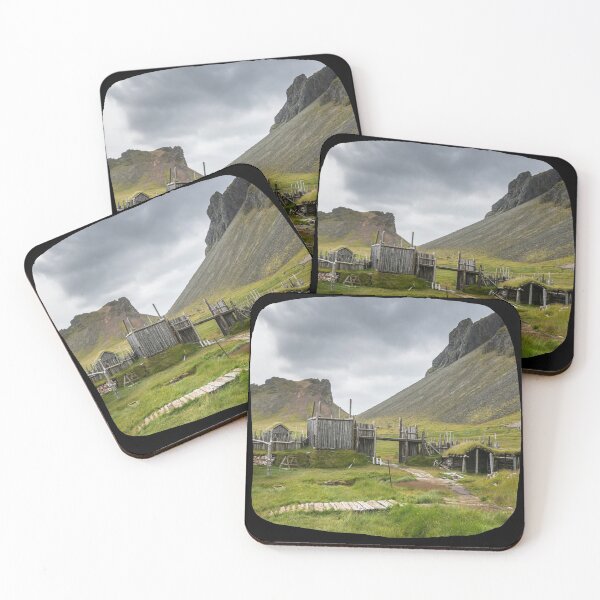 Item preview, The Viking Village in Stokksnes designed and sold by Orkneyology.