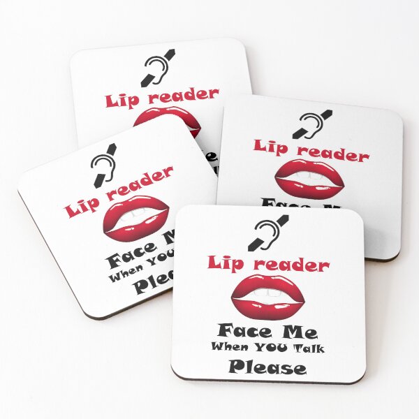 Item preview, Lip Reader - Face me when you talk - Deaf Culture designed and sold by smailjr.