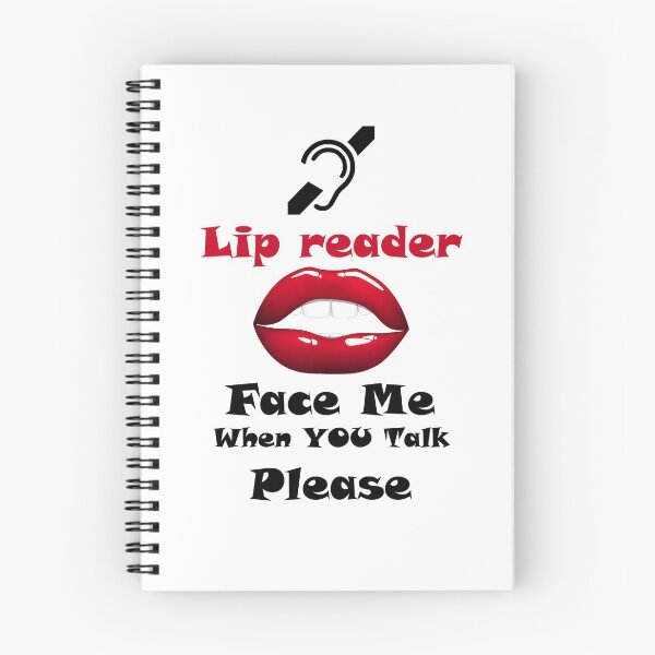Item preview, Lip Reader - Face me when you talk - Deaf Culture designed and sold by smailjr.