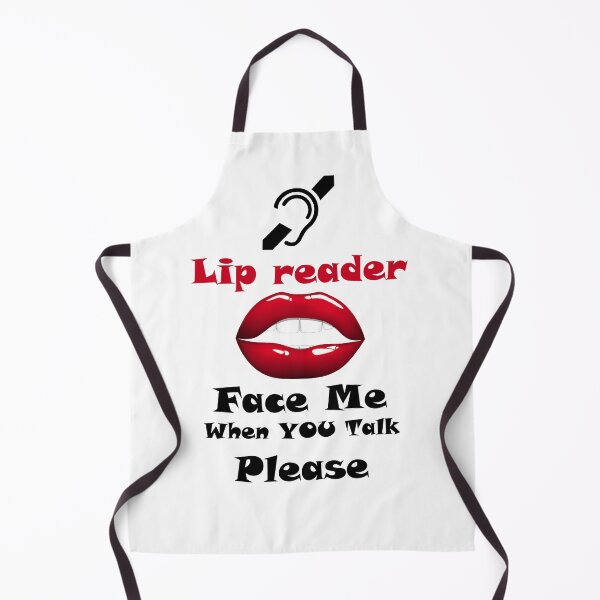 Item preview, Lip Reader - Face me when you talk - Deaf Culture designed and sold by smailjr.