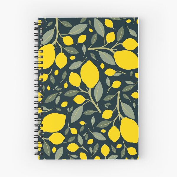 Item preview, Blue & Yellow Citrus Pattern designed and sold by lanolga.