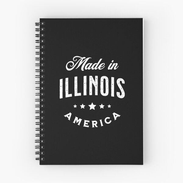 Item preview, Made In Illinois, USA - Vintage Logo Text Design designed and sold by VicEllisArt.
