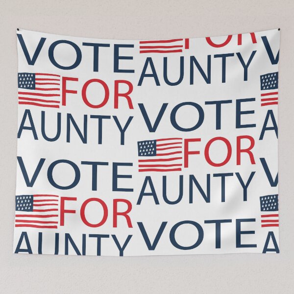 Item preview, Vote for Aunty, Vote for Kamala Aunty designed and sold by ShoppyYourThing.