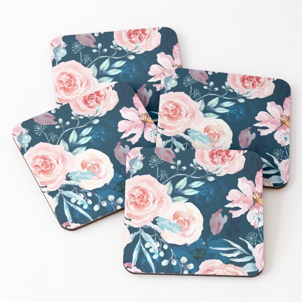 Item preview, Floral roses all over printed masks and merchandise  designed and sold by Sovik Goswami.