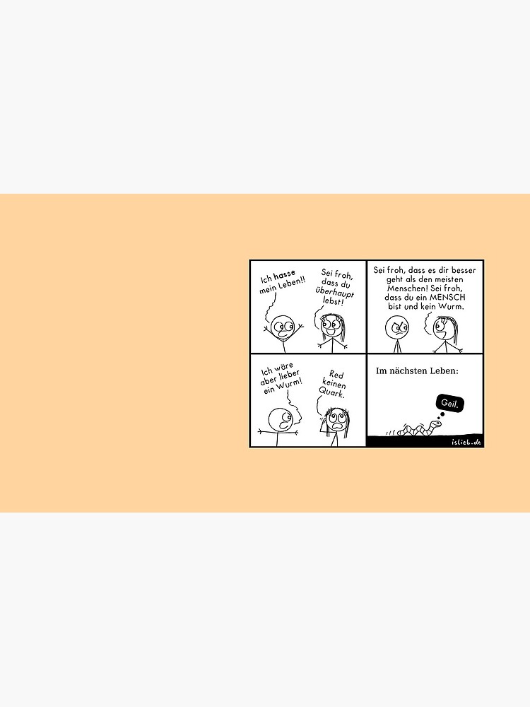 Thumbnail 6 von 6, Kaffeebecher, Sei Froh islieb Comic designt und verkauft von islieb.
