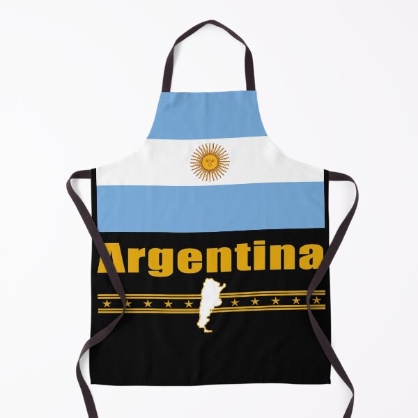 Apron with Argentina Design 24" W x 29" L 