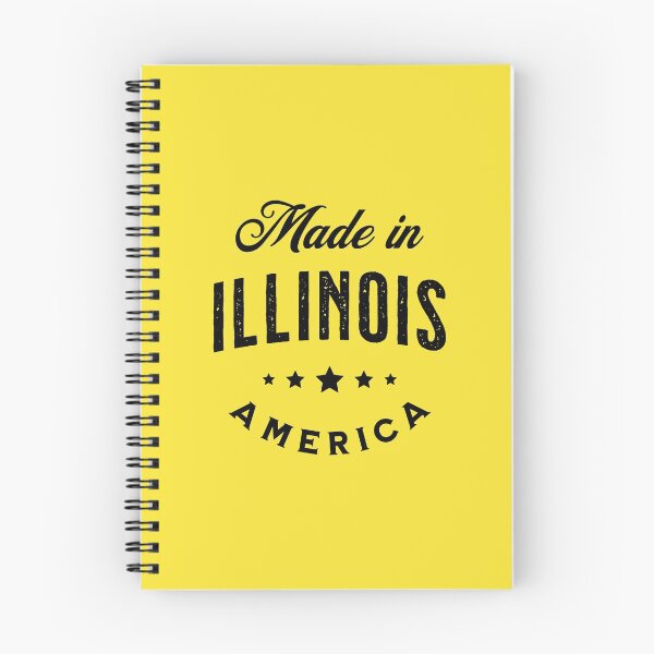 Item preview, Made In Illinois, USA - Vintage Logo Yellow designed and sold by VicEllisArt.