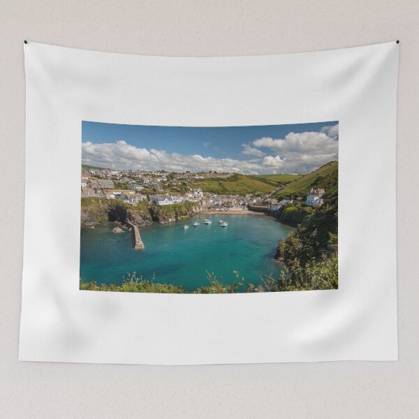 Item preview, Port Isaac Harbour view designed and sold by Wendy Williams.