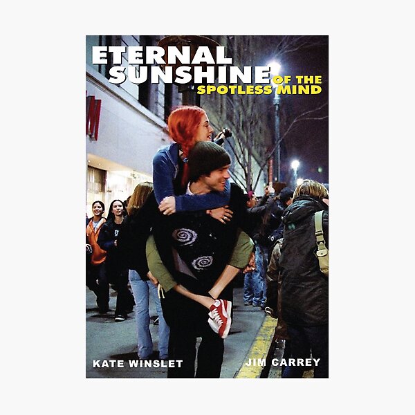 Eternal sunshine of the spotless mind Jim Carrey and Kate Winslet  Photographic Print