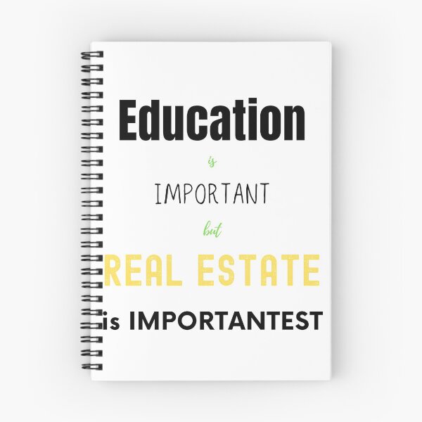 Artikelvorschau, Bildung ist wichtig, aber Immobilien entworfen und verkauft von FourNuns.