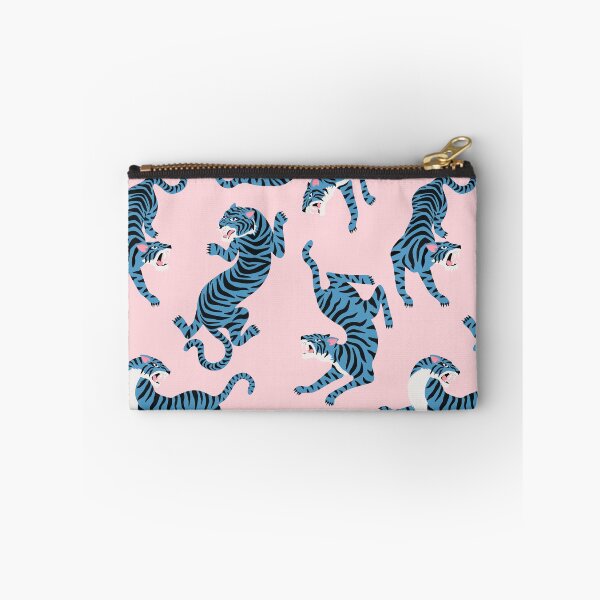 Item preview, Blue & Pink Tiger Pattern designed and sold by SeizeTheCat.