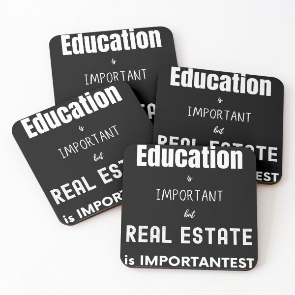 Item preview,   Education is important but real estate designed and sold by FourNuns.