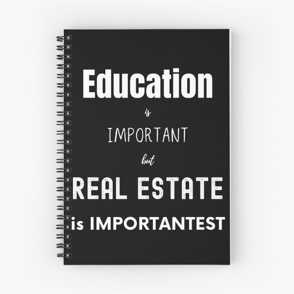 Artikelvorschau, Bildung ist wichtig, aber Immobilien entworfen und verkauft von FourNuns.
