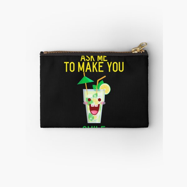 Item preview, Ask Me To Make You Smile Drinking Mask Tshirt designed and sold by Clavitaps.