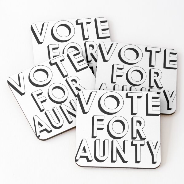 Item preview, Vote for Aunty kamala harris black color designed and sold by ShoppyYourThing.
