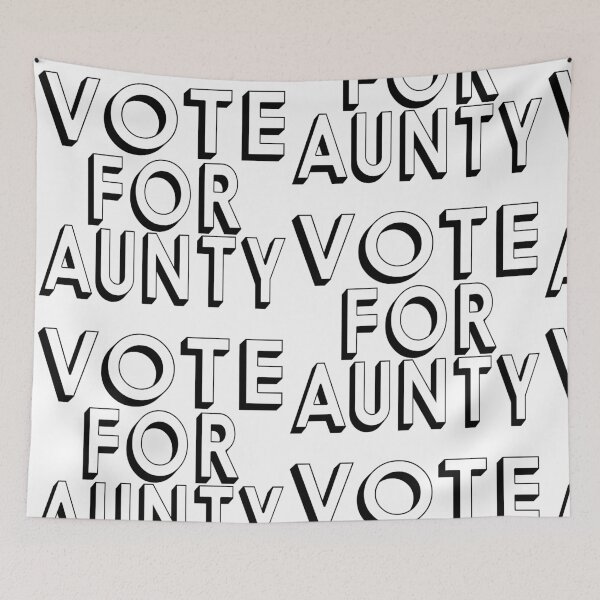 Item preview, Vote for Aunty kamala harris black color designed and sold by ShoppyYourThing.