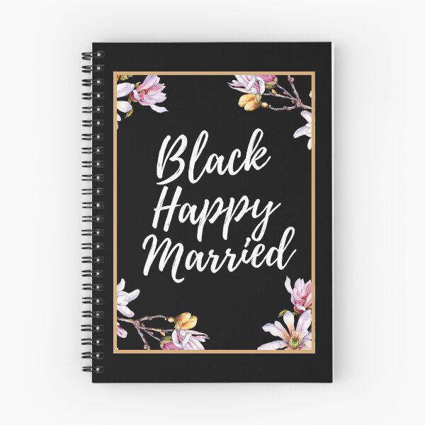 Item preview, Black Happy and Married designed and sold by Lolas-Creations.