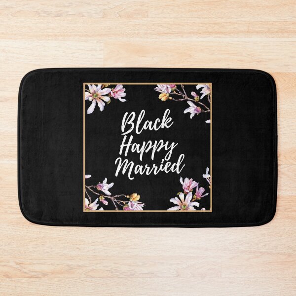 Item preview, Black Happy and Married designed and sold by Lolas-Creations.