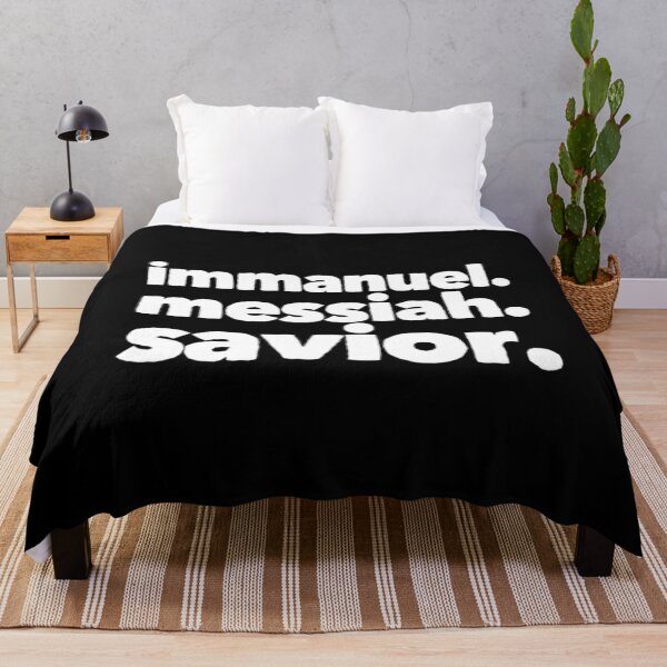 Item preview, Jesus Christ is our Immanuel. Messiah. Savior. designed and sold by bugtalk.