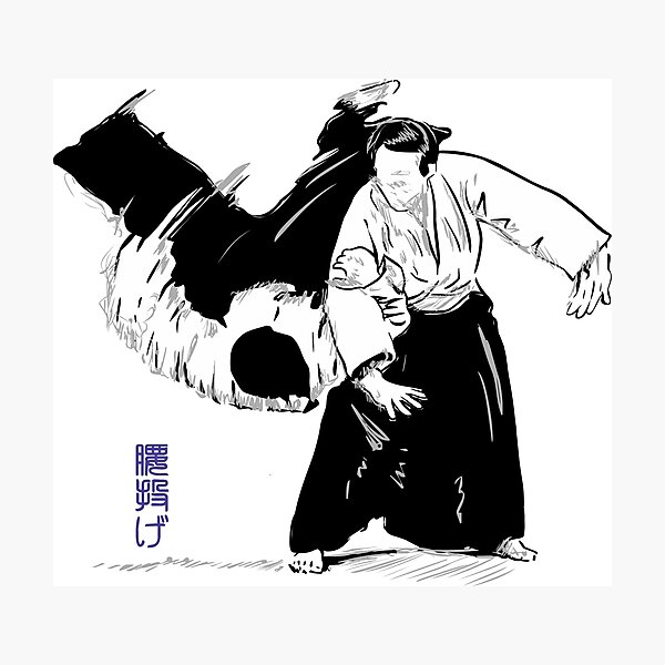 Artikel-Vorschau von AIKIDO - KOSHI NAGE, designt und verkauft von aikistore.