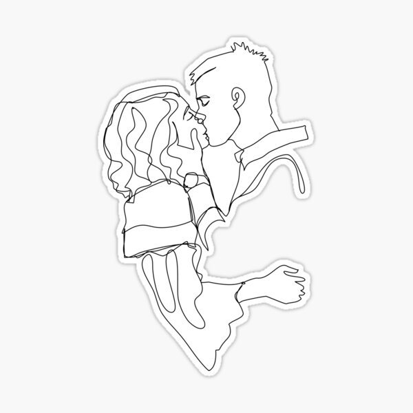 How to Draw French kiss (Easy) 🙈 #Shorts 